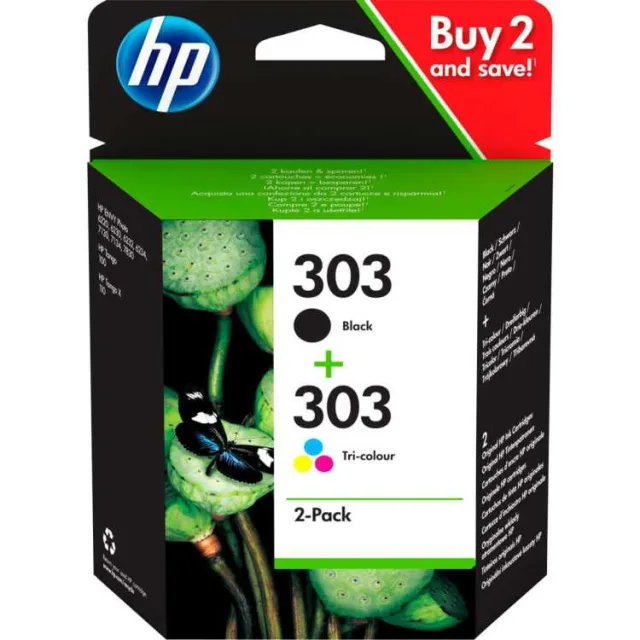 Hp 303 Combopack Zwart Kleur