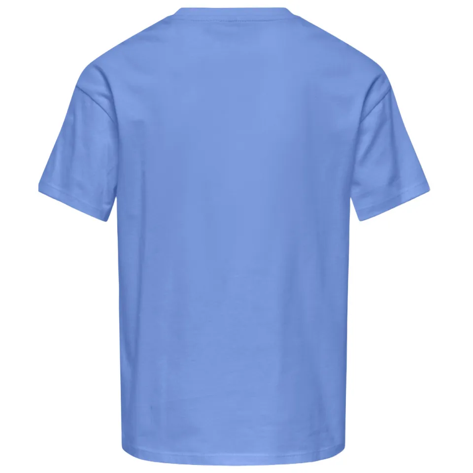 Only T-shirt hemelsblauw met printopdruk, foto 2