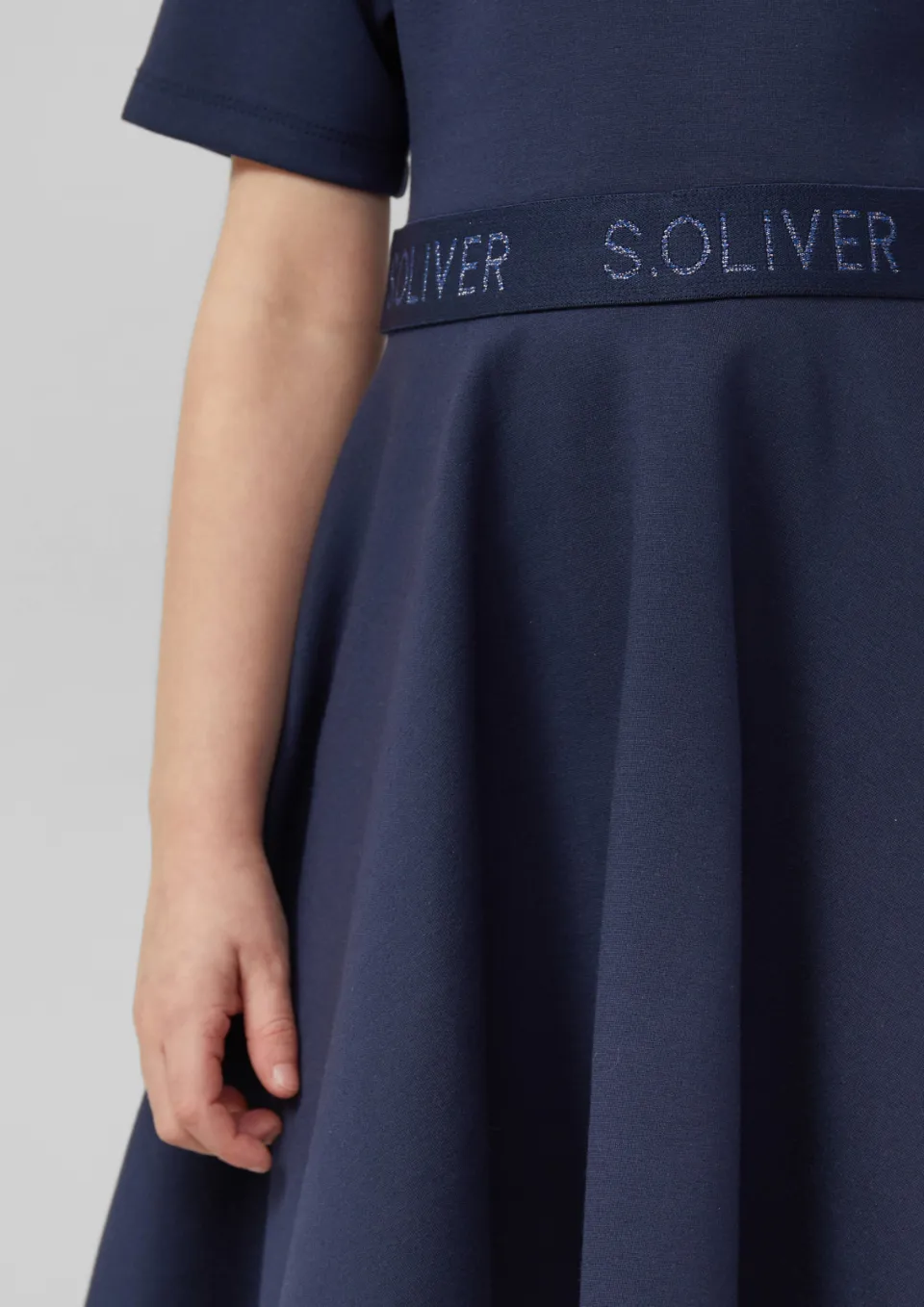 S.Oliver A-lijn jurk donkerblauw, foto 4