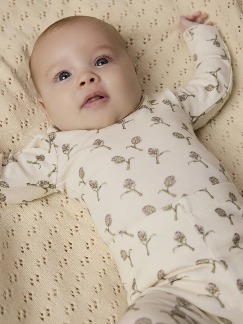 Lil' Atelier romper ecru met bloemenprint, foto 6