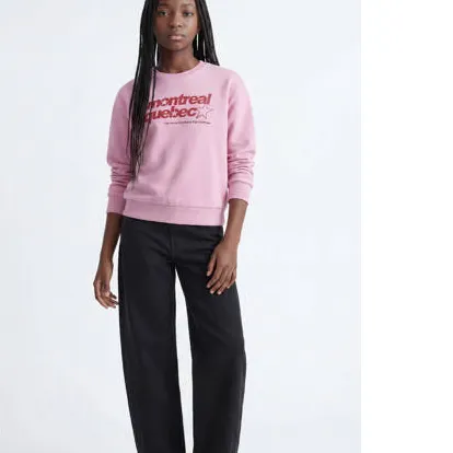 JJXX GIRL sweater met tekst - roze, foto 3