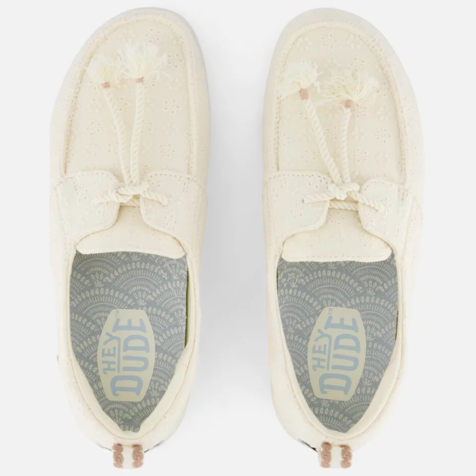 HeyDude Hey Dude Harbor Breeze Bootschoenen beige Textiel, foto 4