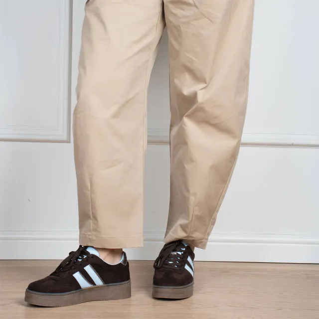 POSH by Poelman Lilly sneakers - bruin/lichtblauw, foto 5