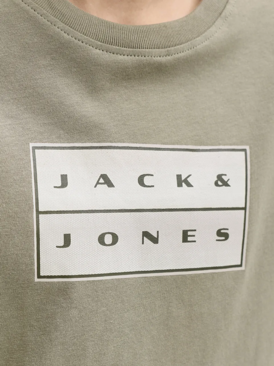 Jack & Jones T-shirt grijsgroen, foto 8