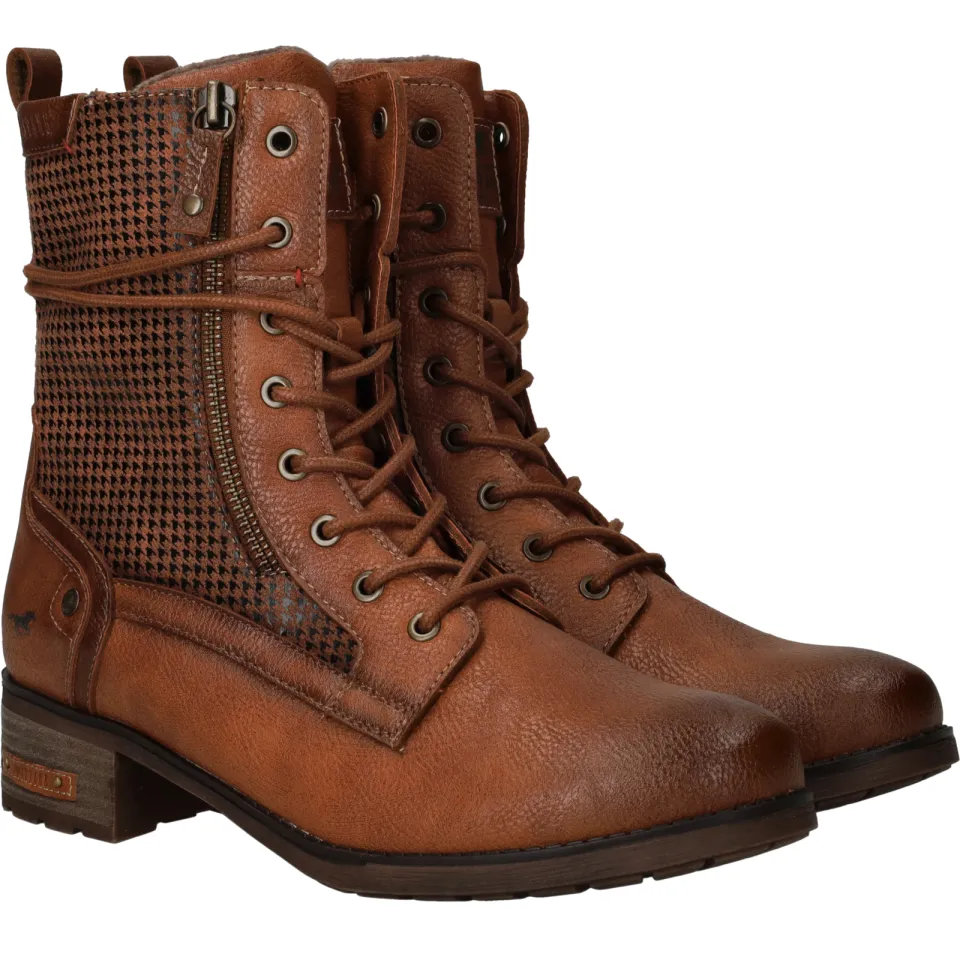 Mustang veterboots cognac, foto 3
