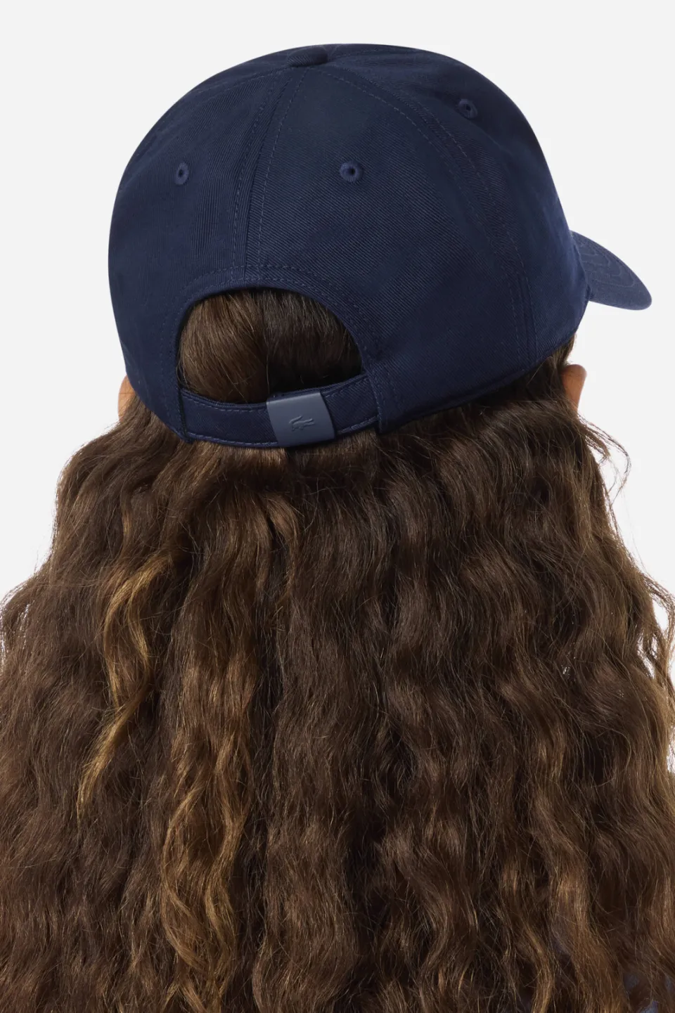 Lacoste katoenen pet met logo - donkerblauw, foto 6