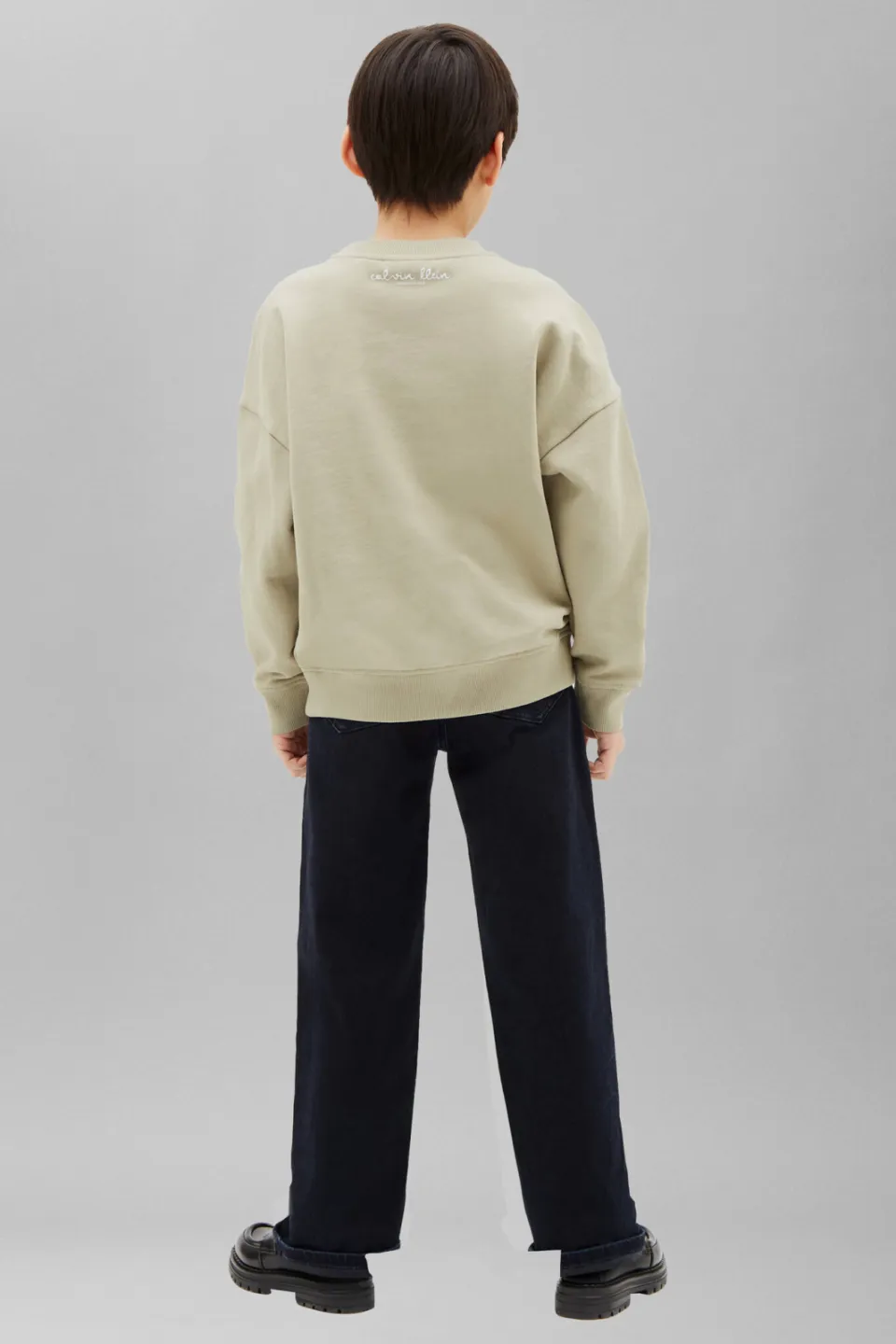 Calvin Klein sweater met print - beige, foto 3