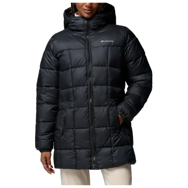 Columbia Puffect III Mid Jacket lange jas zwart