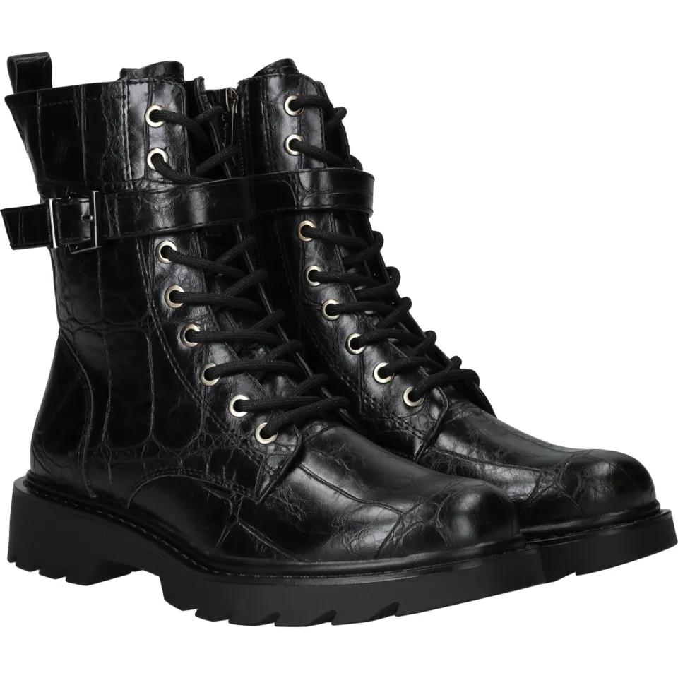 Tamaris veterboots zwart, foto 3