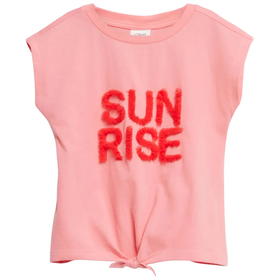 S.Oliver T-shirt roze met pailletten, foto 2