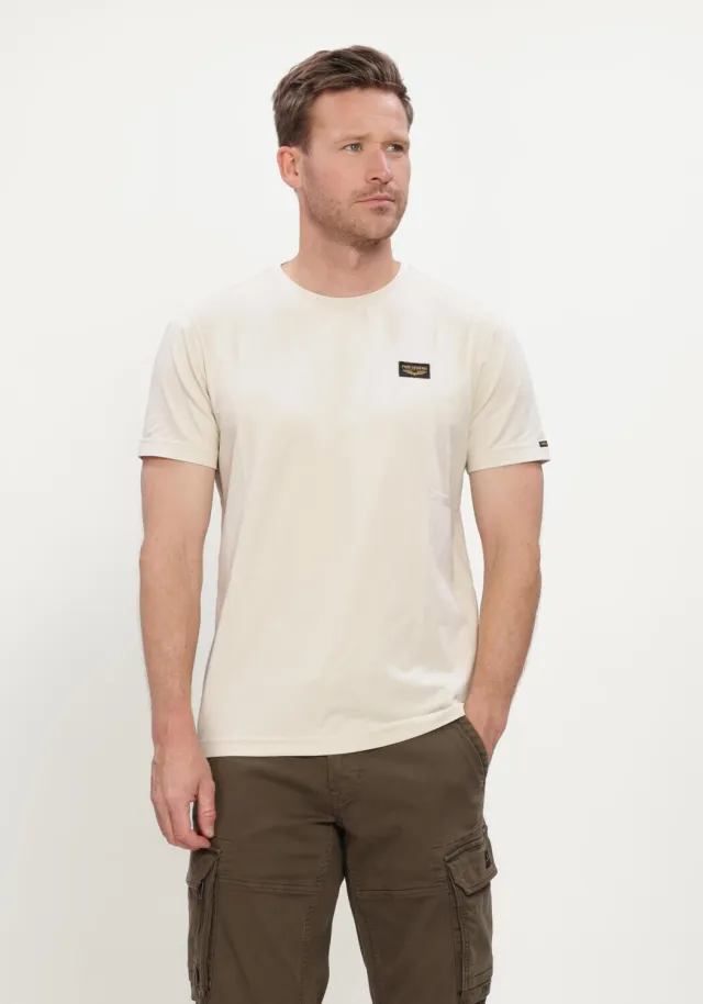 PME Legend regular fit T-shirt ecru