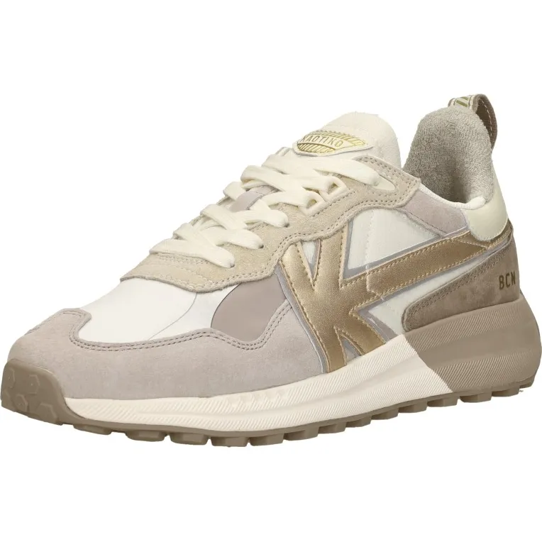 Kaotiko Detroit Gold lage sneakers beige, foto 3