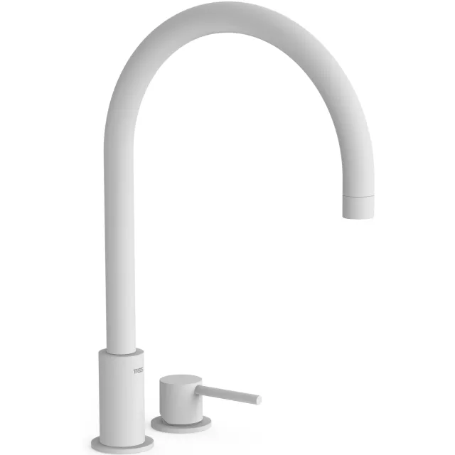 Tres Study Exclusive wastafelmengkraan 37,3 cm mat wit Mat wit -
