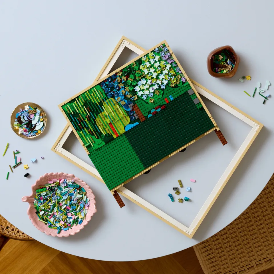 Lego Art Claude Monet – Brug over een Vijver met Waterlelies Set 31220, foto 2
