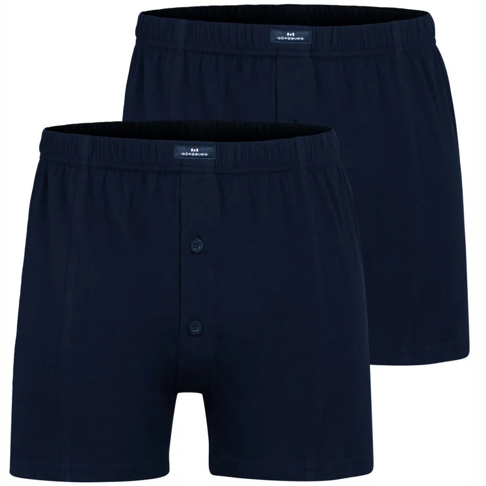 Götzburg boxershort donkerblauw set van 2, foto 2