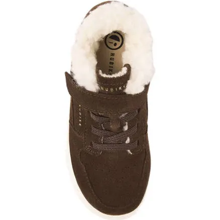 Nubikk Basket Teddy Jr sneakers donkerbruin, foto 3