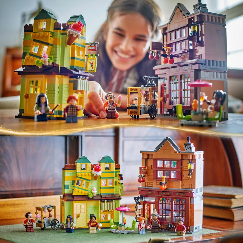 Lego Harry Potter Zwik & Zwachtels Zwerkbalpaleis en IJssalon 76452, foto 3
