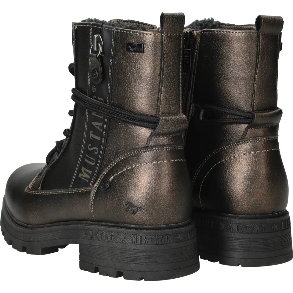 Mustang veterboots brons goudkleur, foto 5