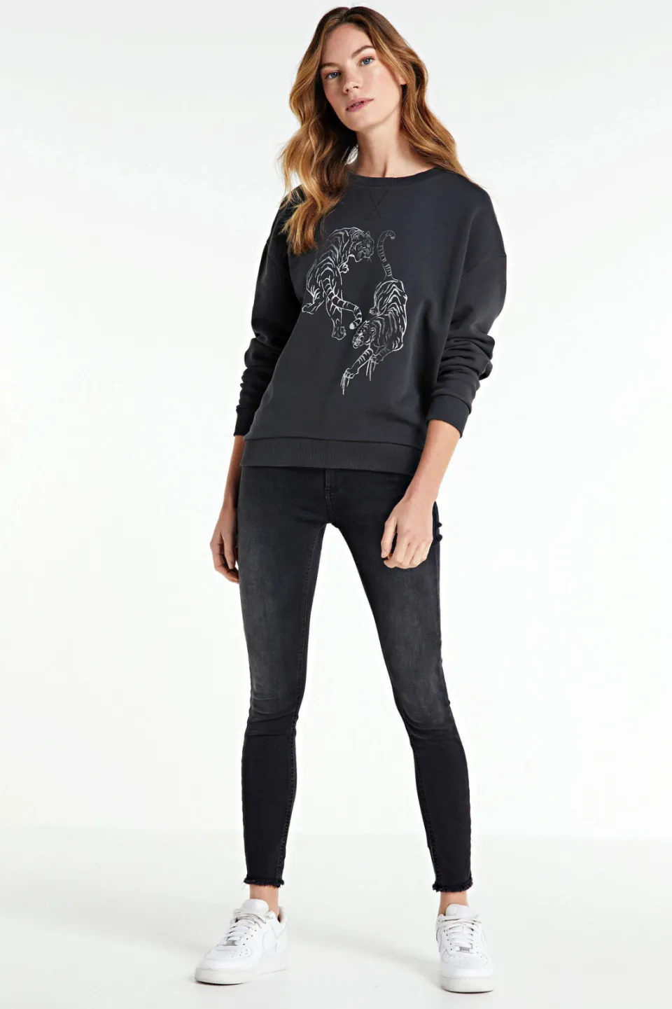Only skinny jeans ONLBLUSH denim black regular Black Denim
