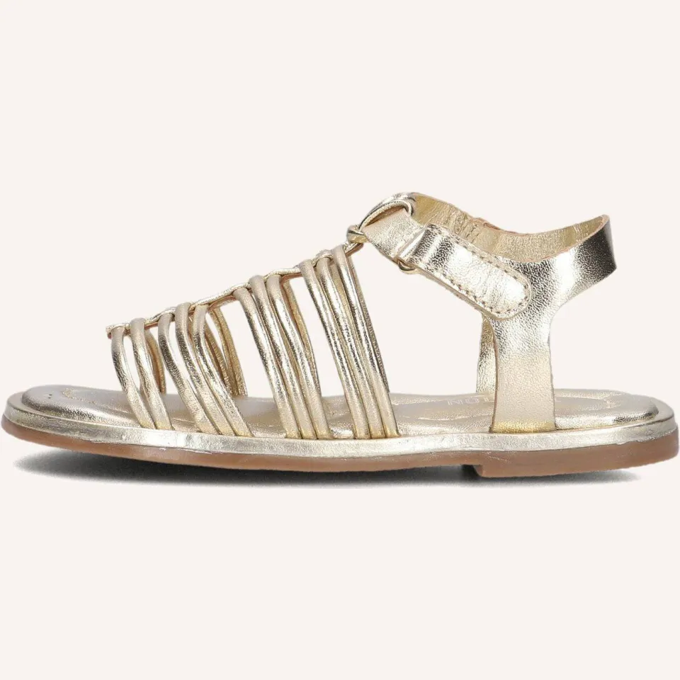 Ton & Ton Sandalen Tora Goud, foto 4