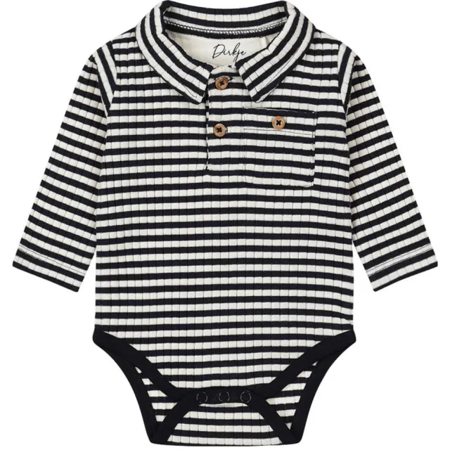 Dirkje romper blauw/wit, foto 2