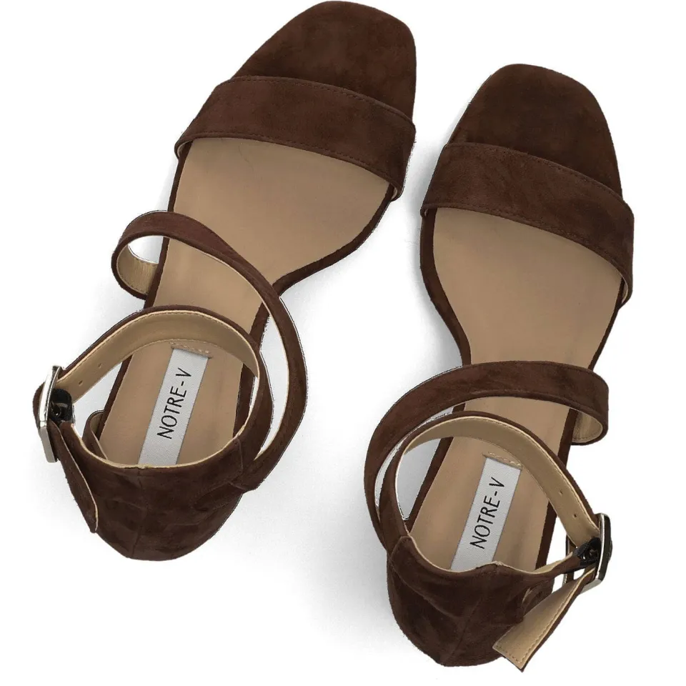Notre-V Sandalen 19036 Bruin, foto 5