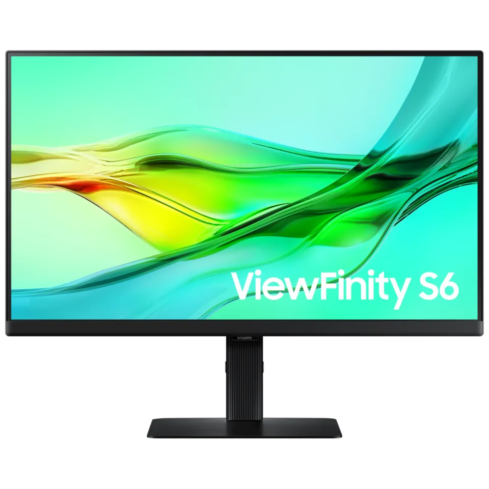 Samsung ViewFinity S6 LS27D600UAUXEN Monitor Zwart, foto 3