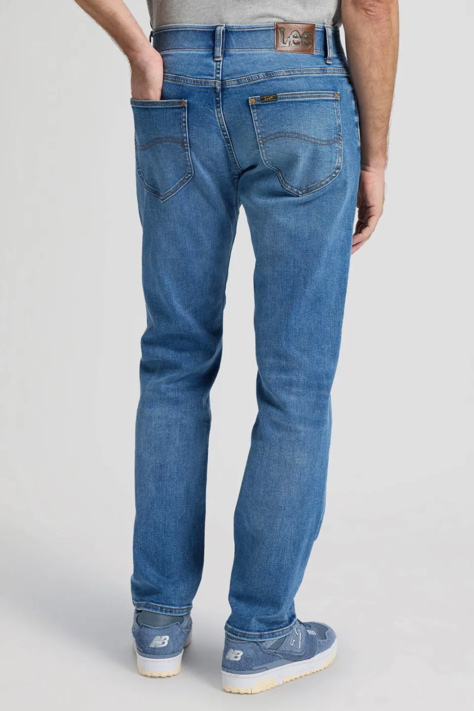 Lee Extreme Motion straight leg jeans blue heaven, foto 6