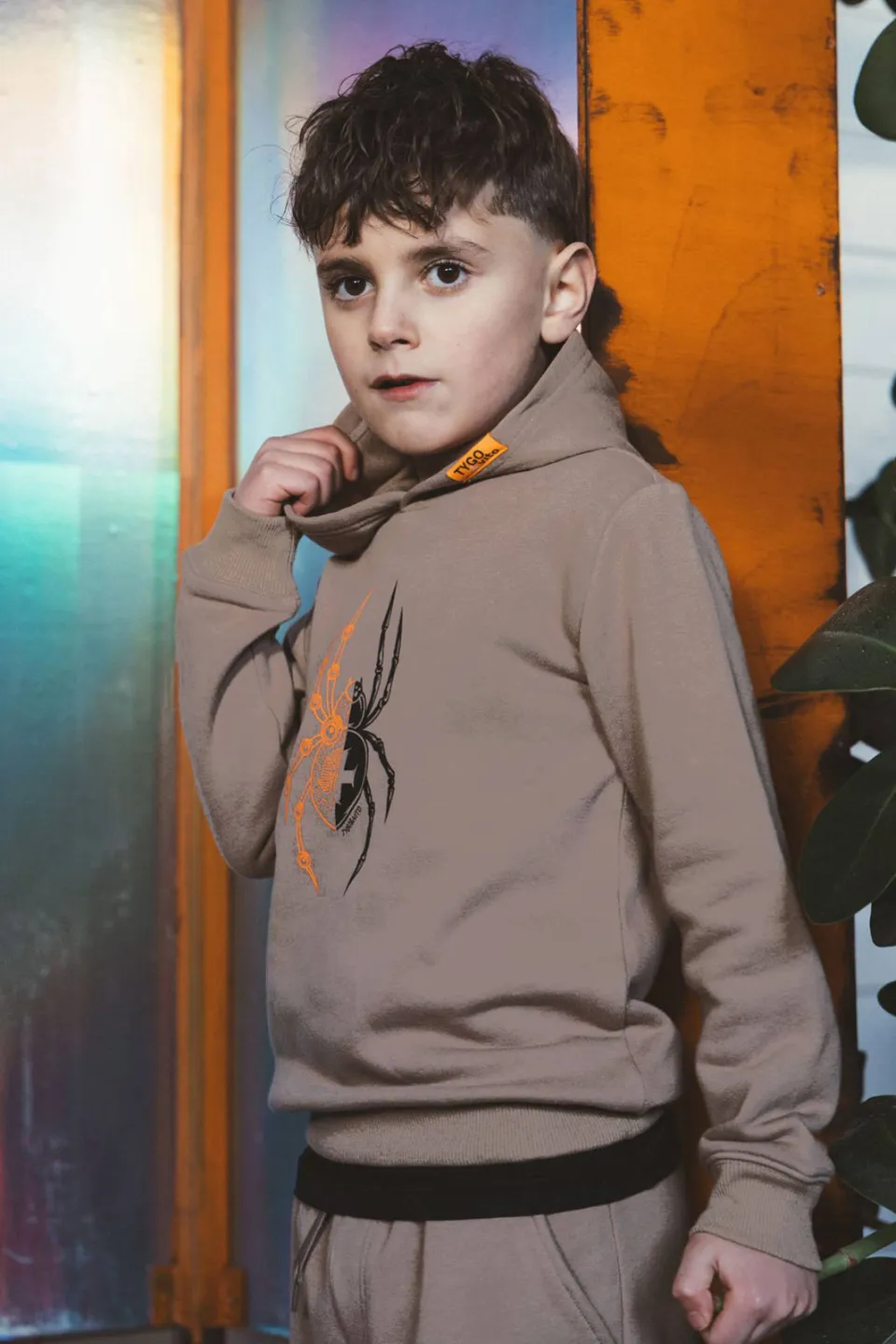 TYGO & vito hoodie - zand