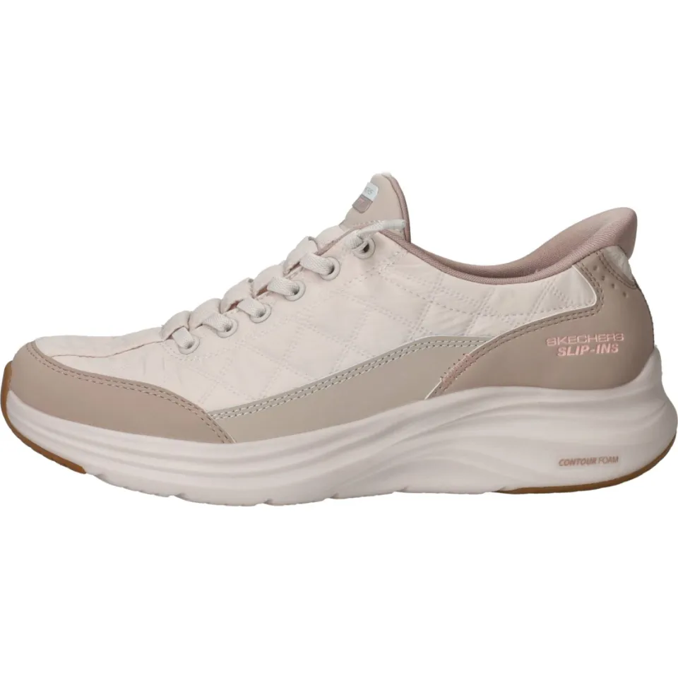 Skechers Slip-ins Contour Foam Cozy Fit sneaker beige, foto 6