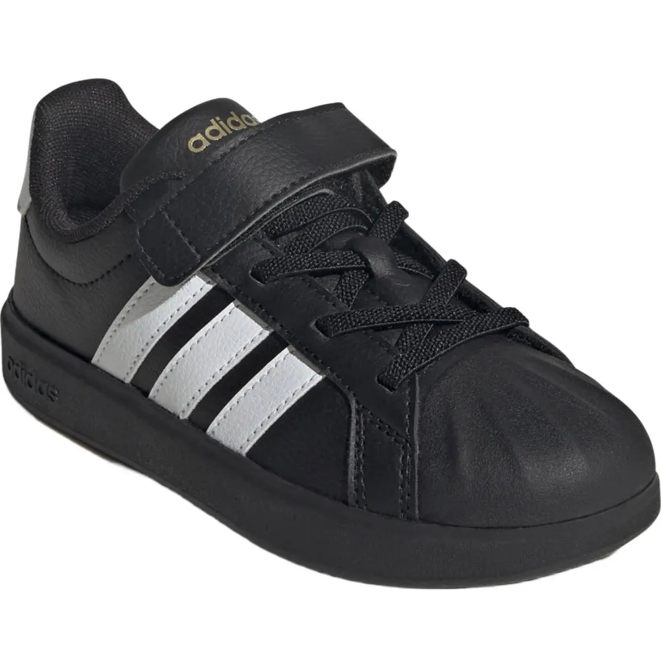 Adidas Streettalk sneakers zwart wit, foto 5