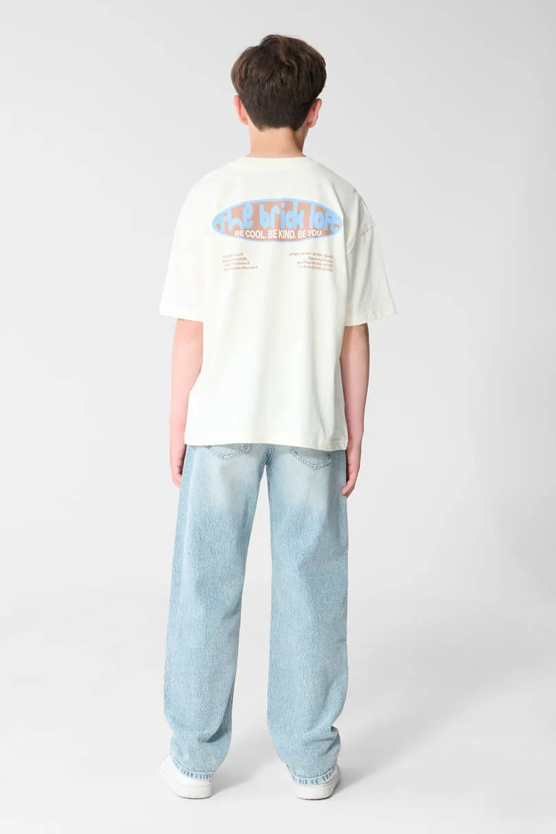 Shoeby T-shirt met backprint ecru, foto 5