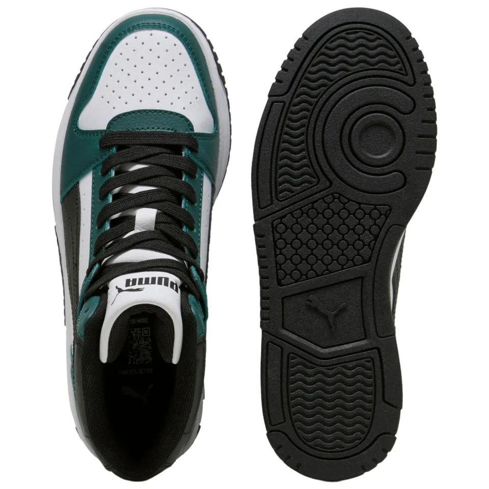 Puma Rebound Slam Mid hoge sneakers groen, foto 4