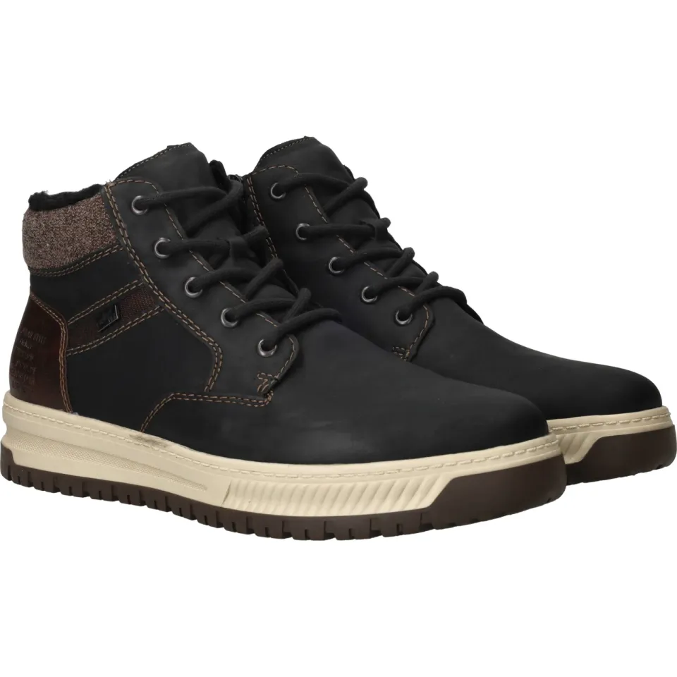 Rieker veterboots zwart, foto 4