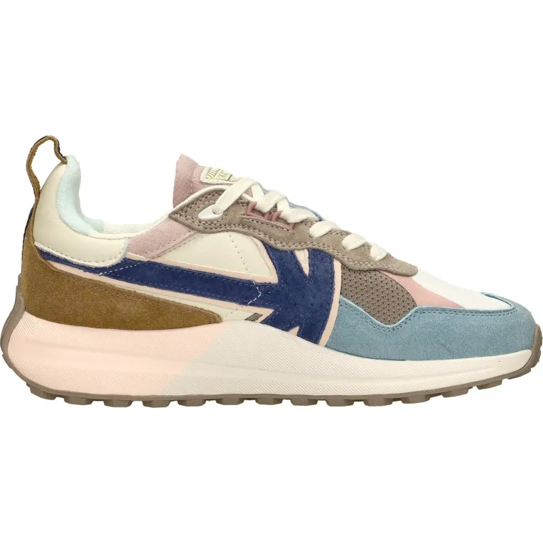 Kaotiko Detroit lage sneakers blauw