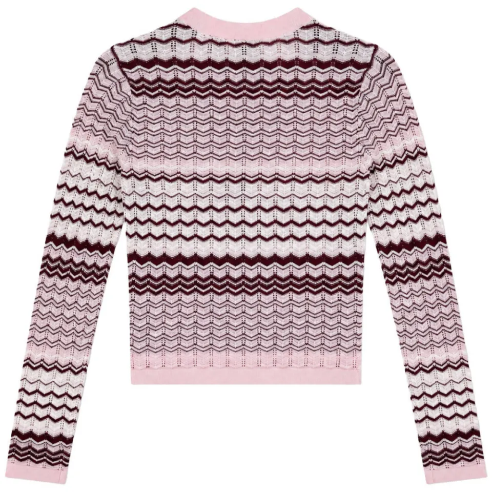 Nik & Nik gebreide longsleeve roze, foto 3
