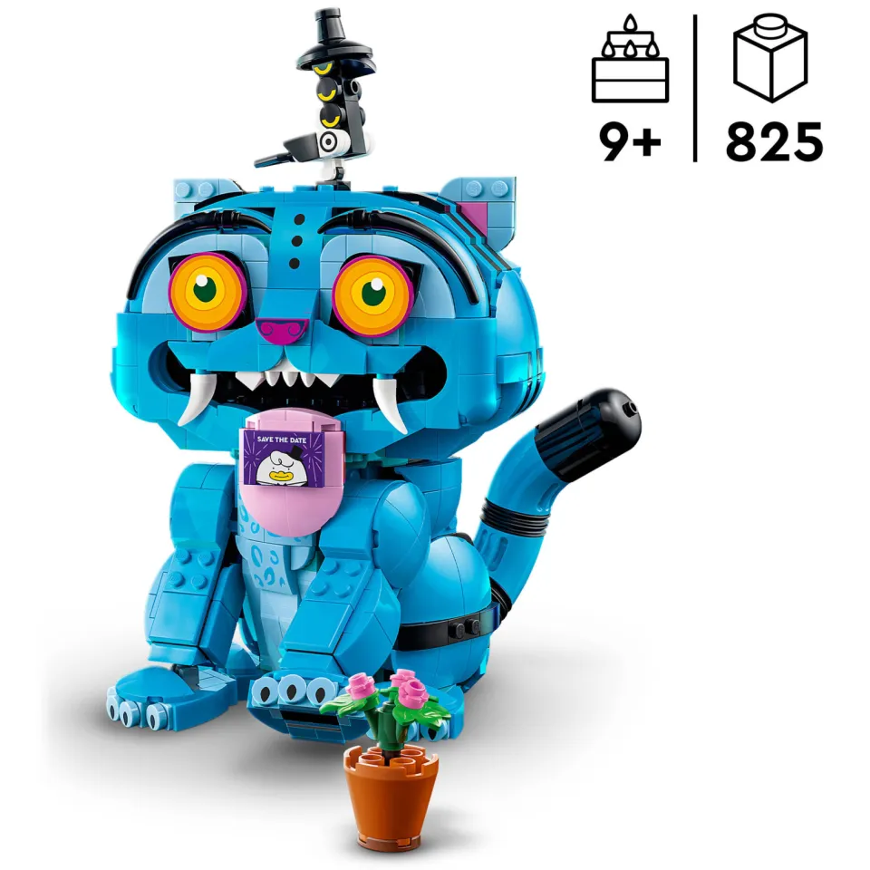 Lego KPop Demon Hunters Derpy Tiger en Sussie Bird Dieren Speelgoed - 72537