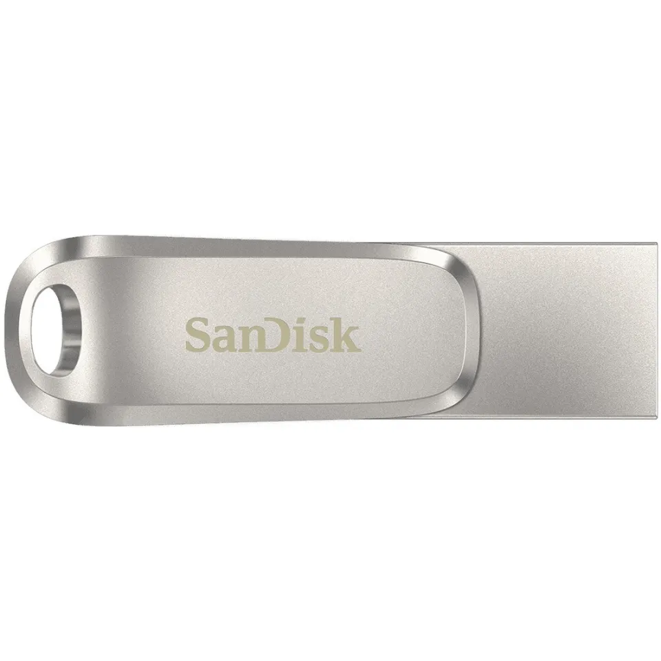 SanDisk Ultra Dual Drive Luxe 1TB usb-stick zilver, foto 3