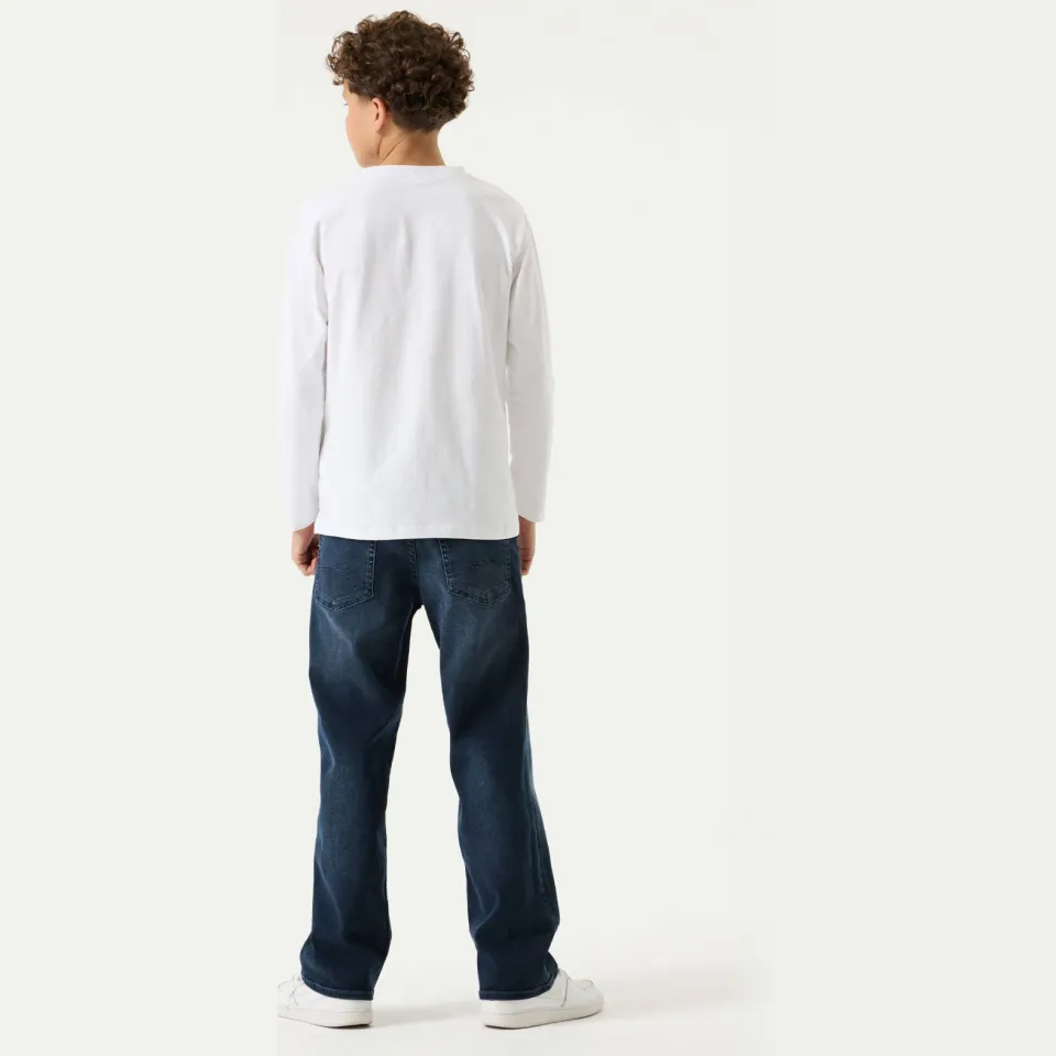 Garcia Ilyano straight leg jeans - donkerblauw, foto 4