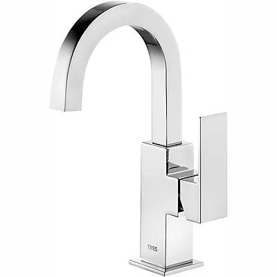 Tres Cuadro wastafelmengkraan uitloop 22x22 mm chroom 106606