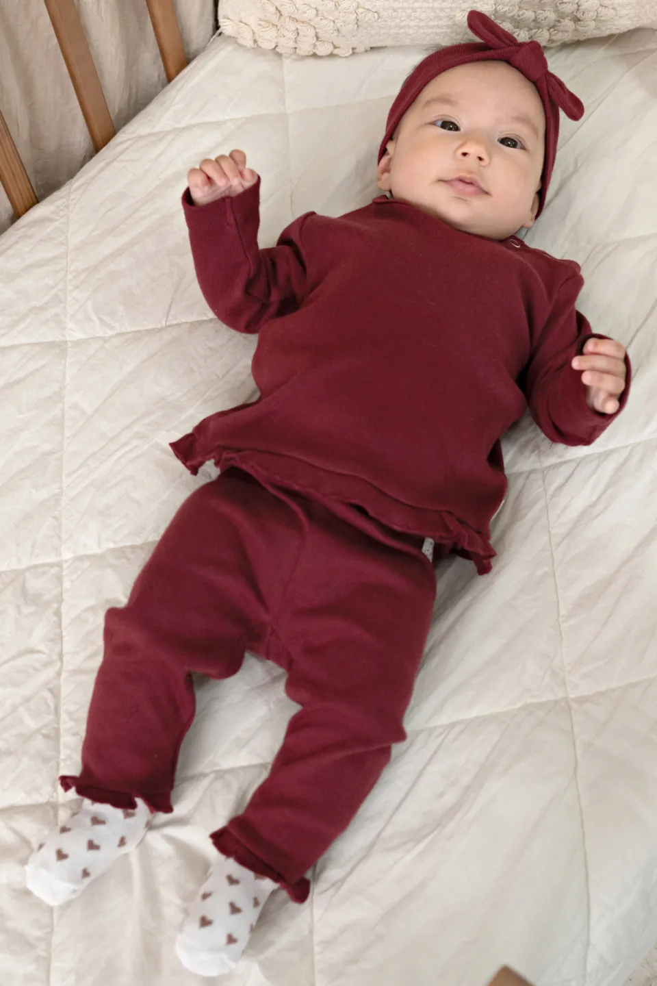 Feetje My Little Love legging bordeaux, foto 5