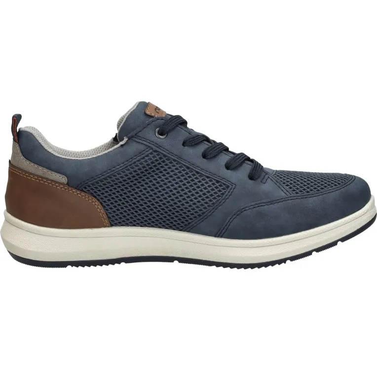 Rieker lage sneakers blauw