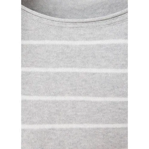 Mango gestreepte longsleeve grijs, foto 5