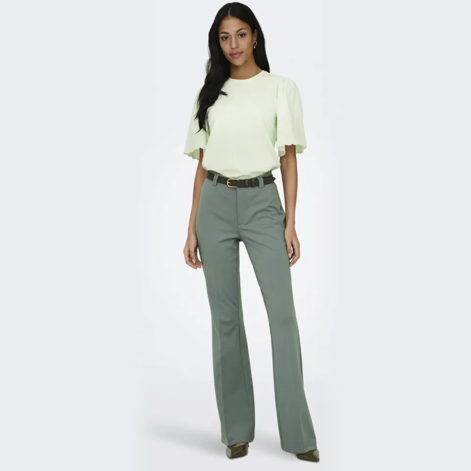 Only T-shirt lichtgroen