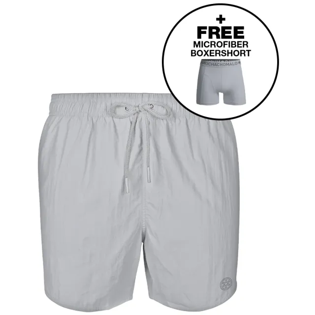 Muchachomalo zwemshort grijs