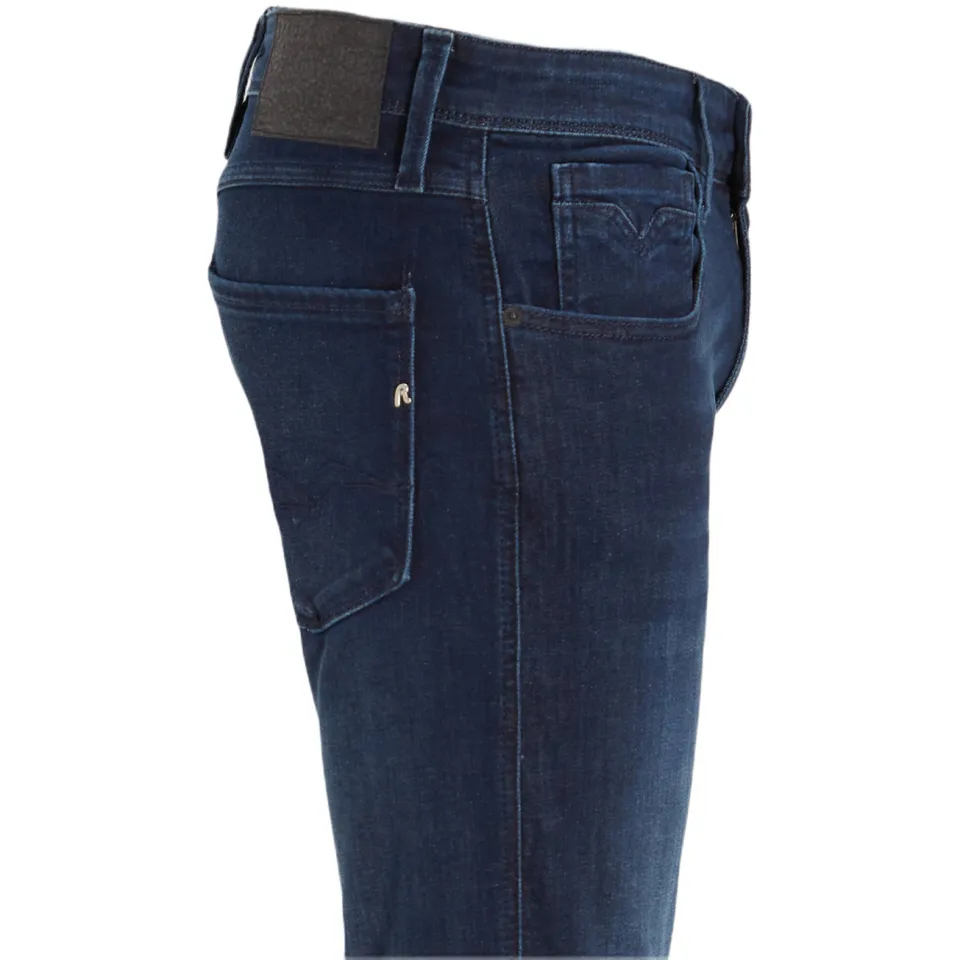 Replay slim fit jeans ANBASS dark blue, foto 3