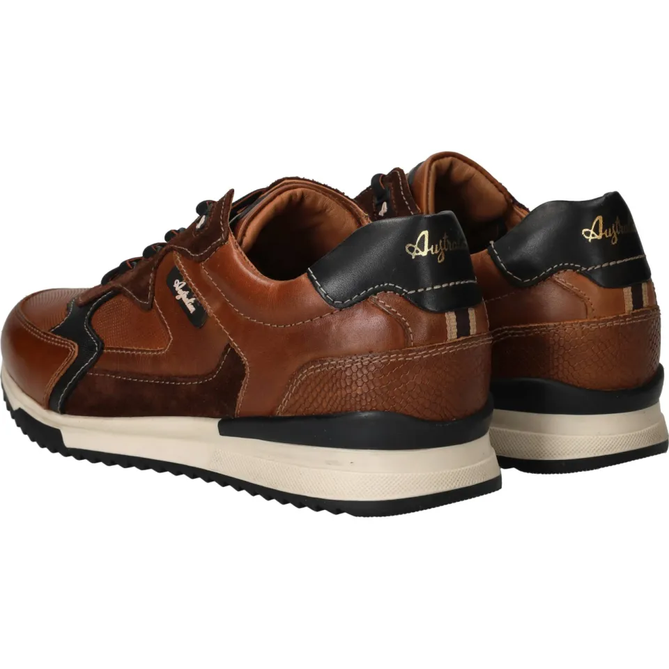 Australian Bakersville veter sneaker cognac, foto 5