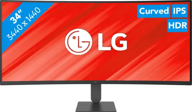 Lg UltraWide 34U64XB-B Curved