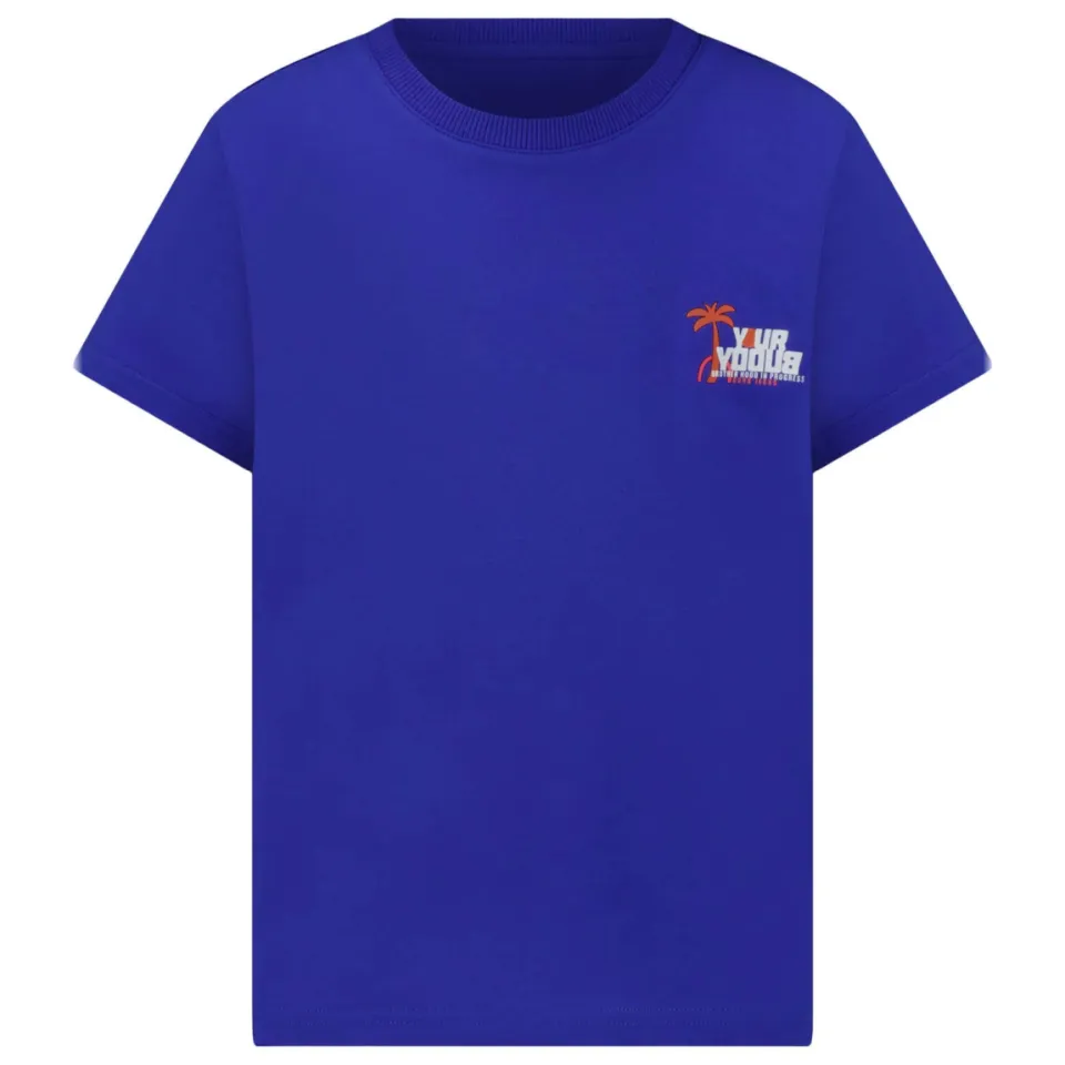 Little Cars T-shirt kobaltblauw, foto 2
