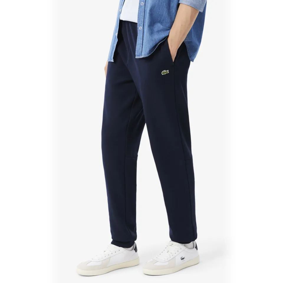 Lacoste tapered joggingbroek - donkerblauw, foto 4